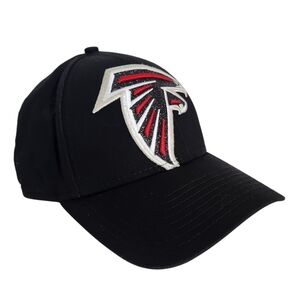 New Era Womens Sparkly Atlanta Falcons Black Baseball Hat Adjustable